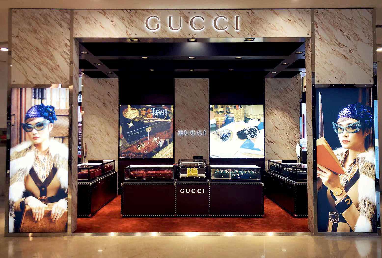 gucci timepieces and jewelry